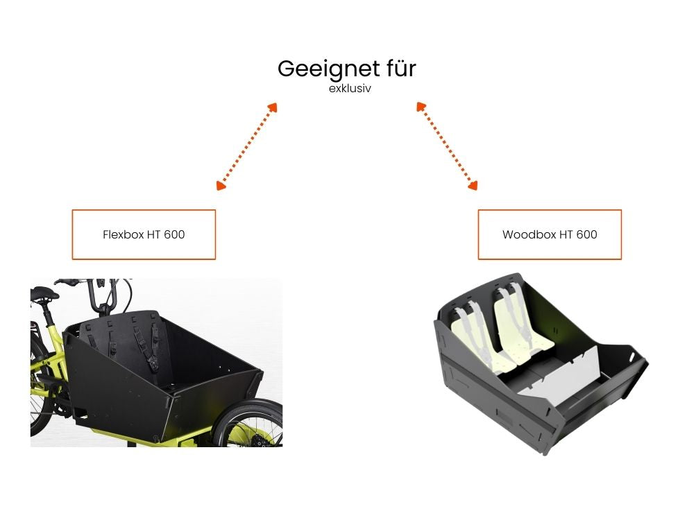 Kettler Cargoline HT 600 - Black matt