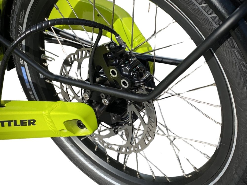 Kettler Cargoline HT 600 NEU + Flexbox Kinder - Lime Green Shiny