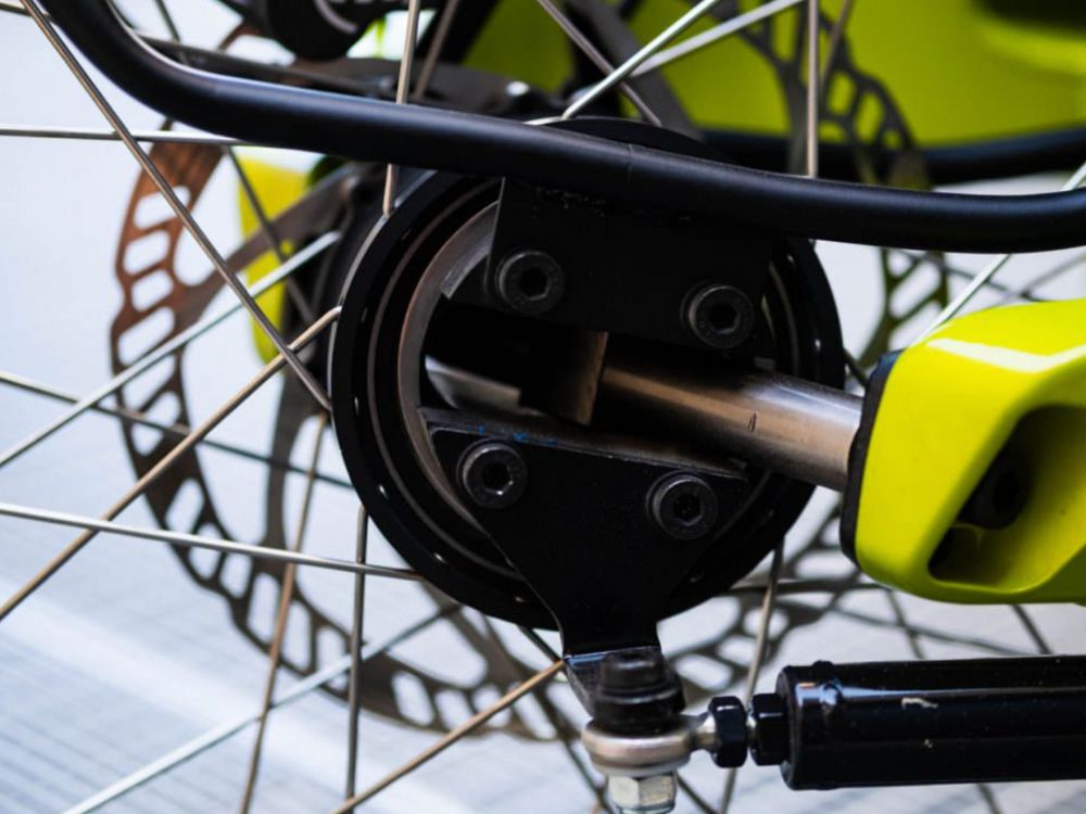 Kettler Cargoline HT 600 NEU + Flexbox Kinder - Lime Green Shiny