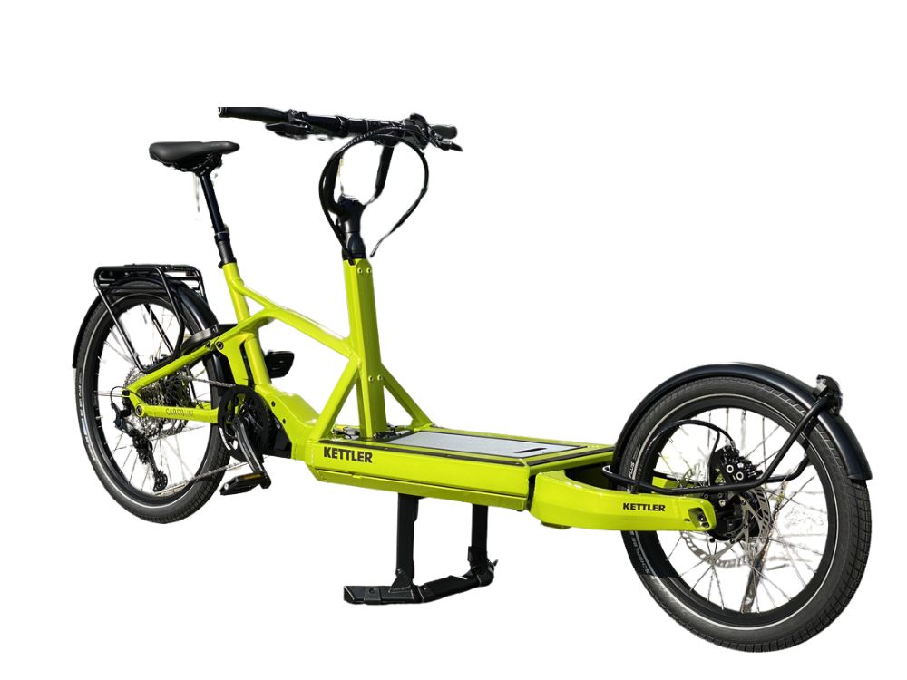 Kettler Cargoline HT 600 NEU + Flexbox Kinder - Lime Green Shiny