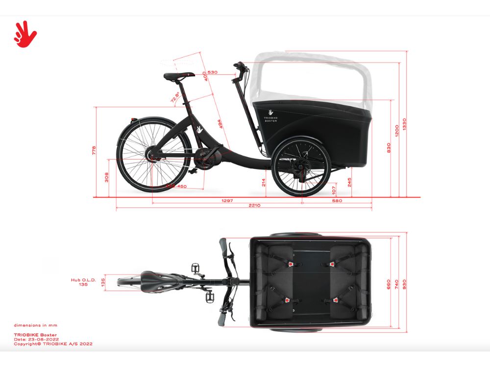 Triobike Boxter Air II NEU + Box