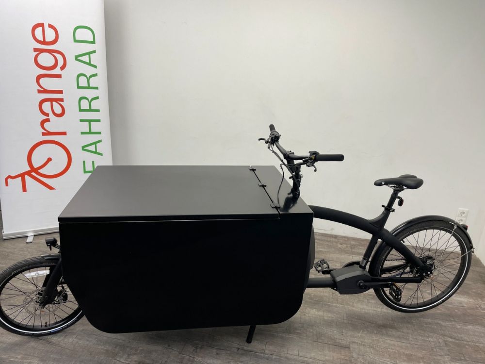 Triobike Cargo Big + Box - Black matt
