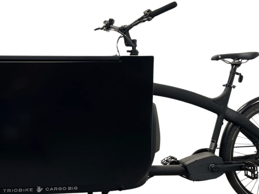 Triobike Cargo Big + Box - Black matt
