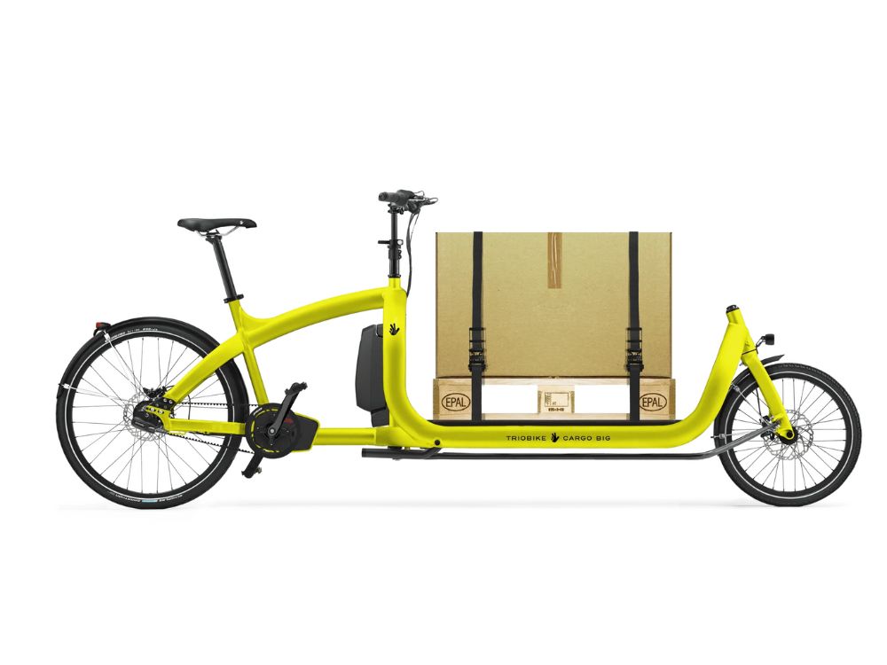 Triobike Cargo Big - Black matt
