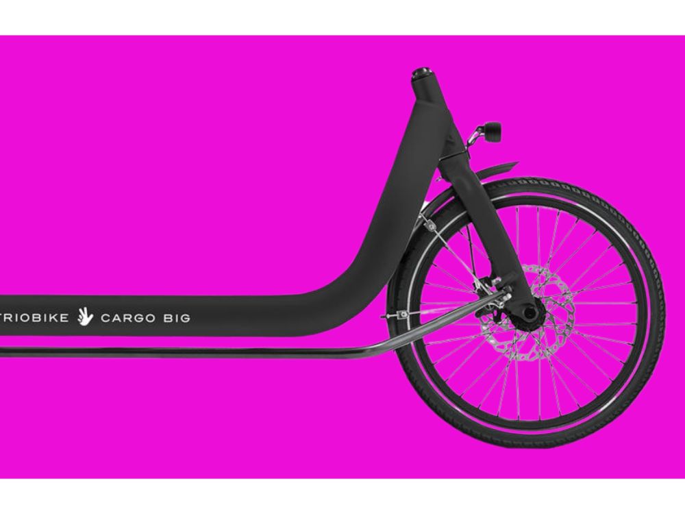 Triobike Cargo Big - Black matt