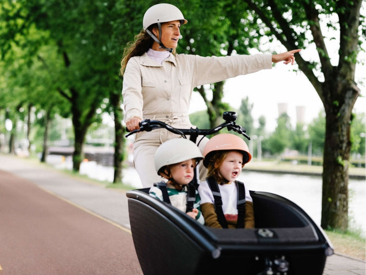 Urban Arrow Family Cargo Line 2024 + Kinderbox - White