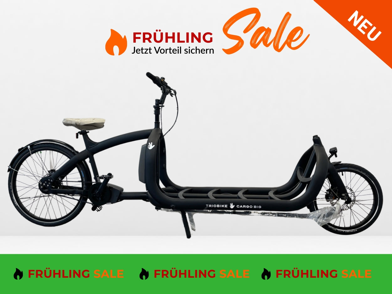Triobike Cargo Big NEU - Black matt