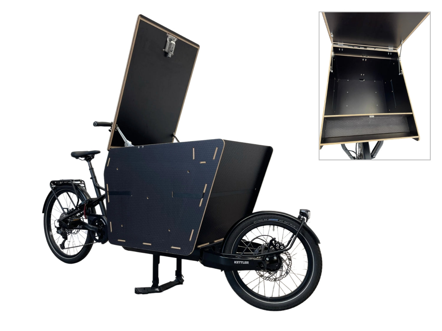 e Lastenrad Kettler Cargoline HT 600 gebraucht Transport günstig kaufen