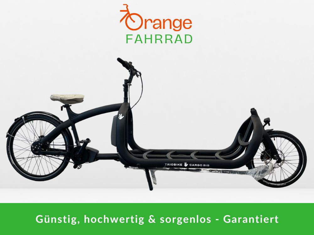 Triobike Cargo Big - Black matt