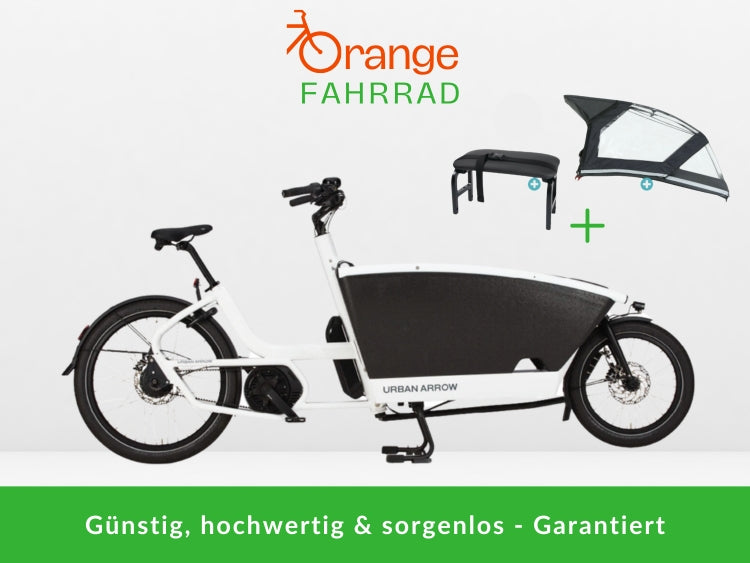 Urban Arrow Family Cargo Line 2024 Komplett - White
